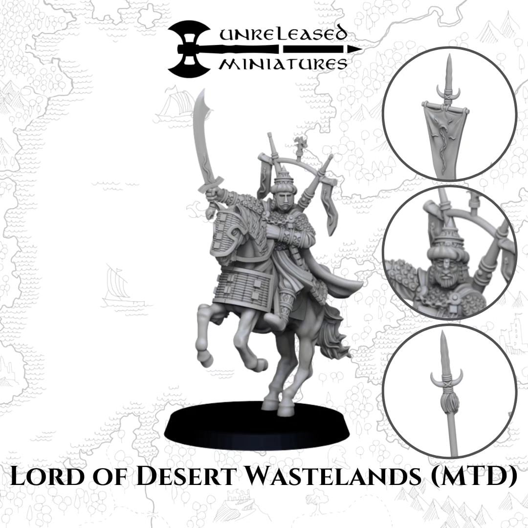 Lord of the Desert Wastelands by Unreleased Miniatures Miniatures