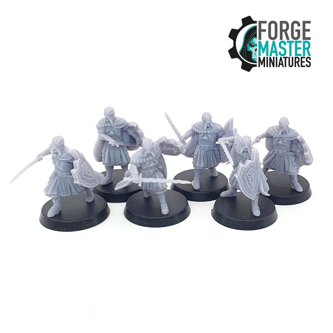 Black High Humans - Forgemaster Miniatures