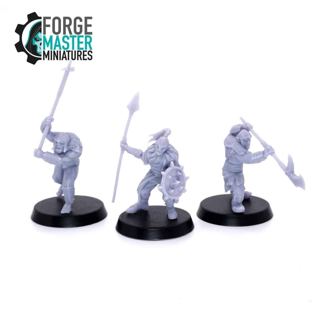 Orc Spearmen - Forgemaster Miniatures