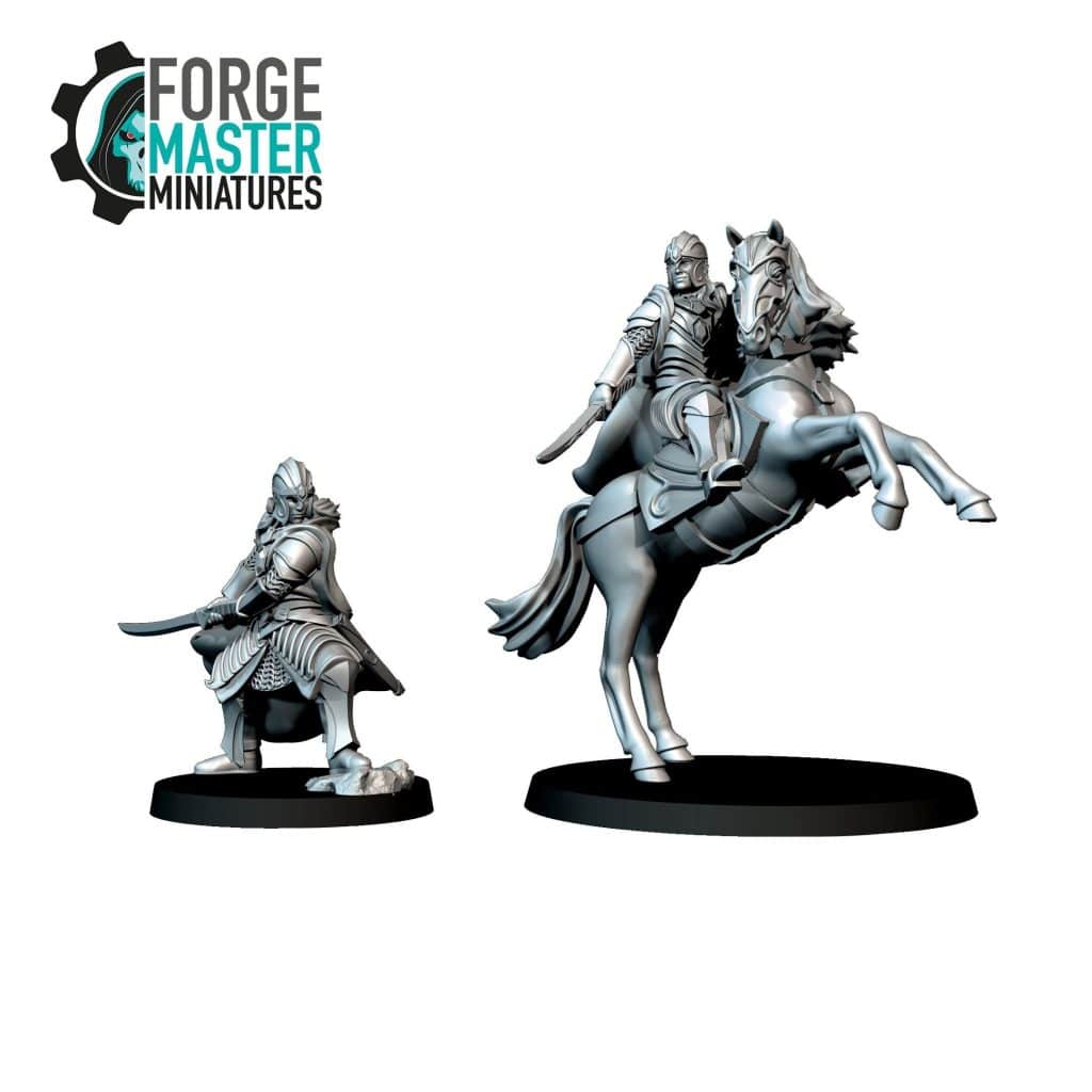Bloody Elves Slayer of the Fire Demon - Forgemaster Miniatures