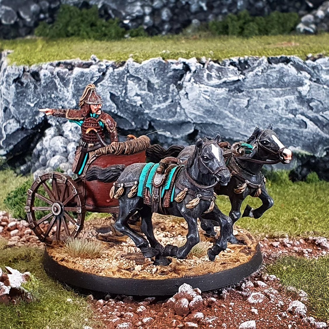 Kheshig Chariot wargaming miniatures medbury kheshig chariot forgemaster miniatures