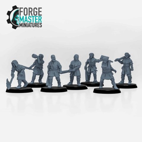 medbury miniatures bandits ruffians 28mm wargaming miniatures forgemaster miniatures mesbg