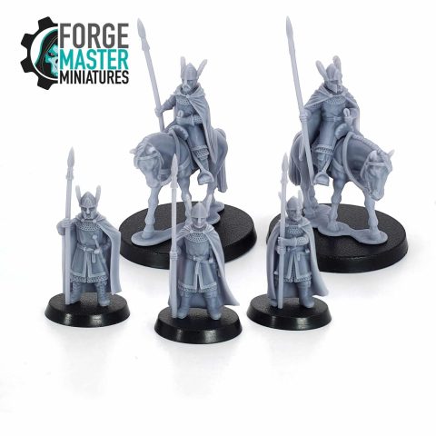 City Guard with Spears by Medbury Miniatures produced by Forgemaster Miniatures wargaming models