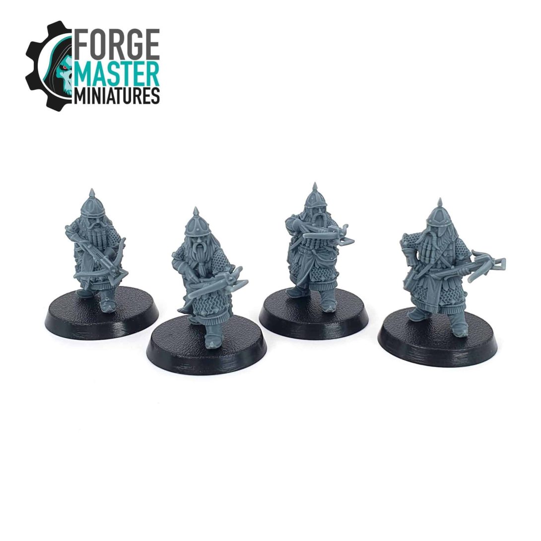 Eastern Dwarves with Crossbows by Medbury Miniatures by Medbury Miniatures
