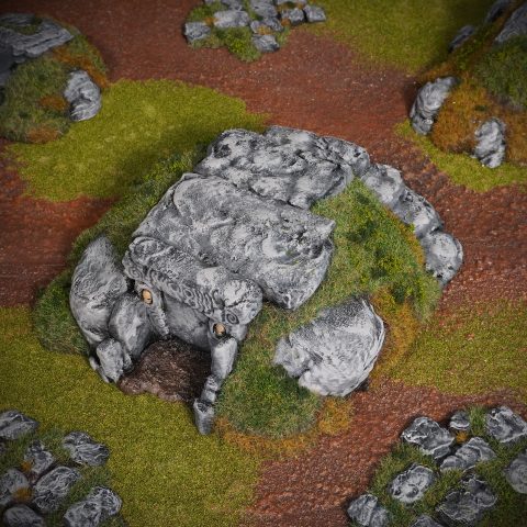 Barrowlands Lords Barrow wargaming terrain scenery designed by Conquest Creations 3D printed by Forgemaster Miniatures