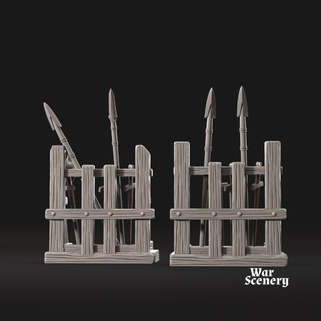 Weapons Racks by Davale Games